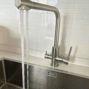 Monocomando Cocina Mesa Satin Para Filtro