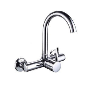 Monocomando Cocina Pared 20cm Cromo3