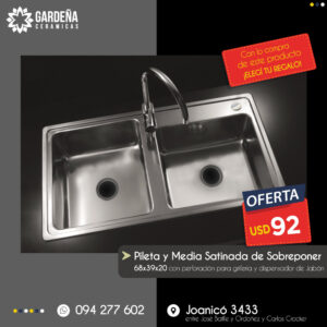 Pileta y Media Satinada